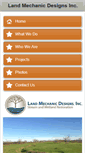Mobile Screenshot of landmechanicdesigns.com